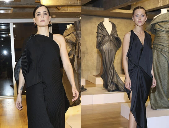 Vidriera: de Flor Torrente a Minerva Casero, los looks de los invitados al desfile de Min Agostini