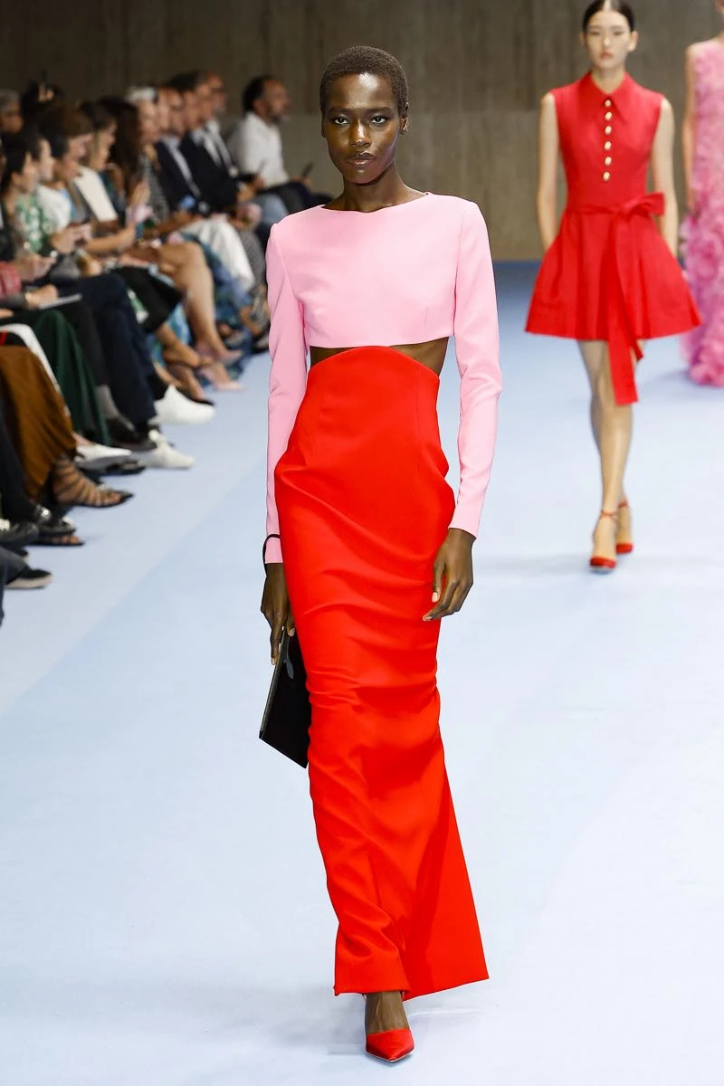 Desfile de Carolina Herrera, primavera verano 2025 en NYFW