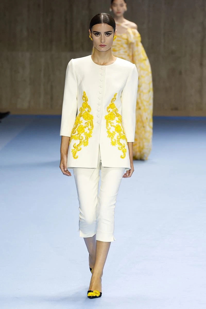 Desfile de Carolina Herrera, primavera verano 2025 en NYFW