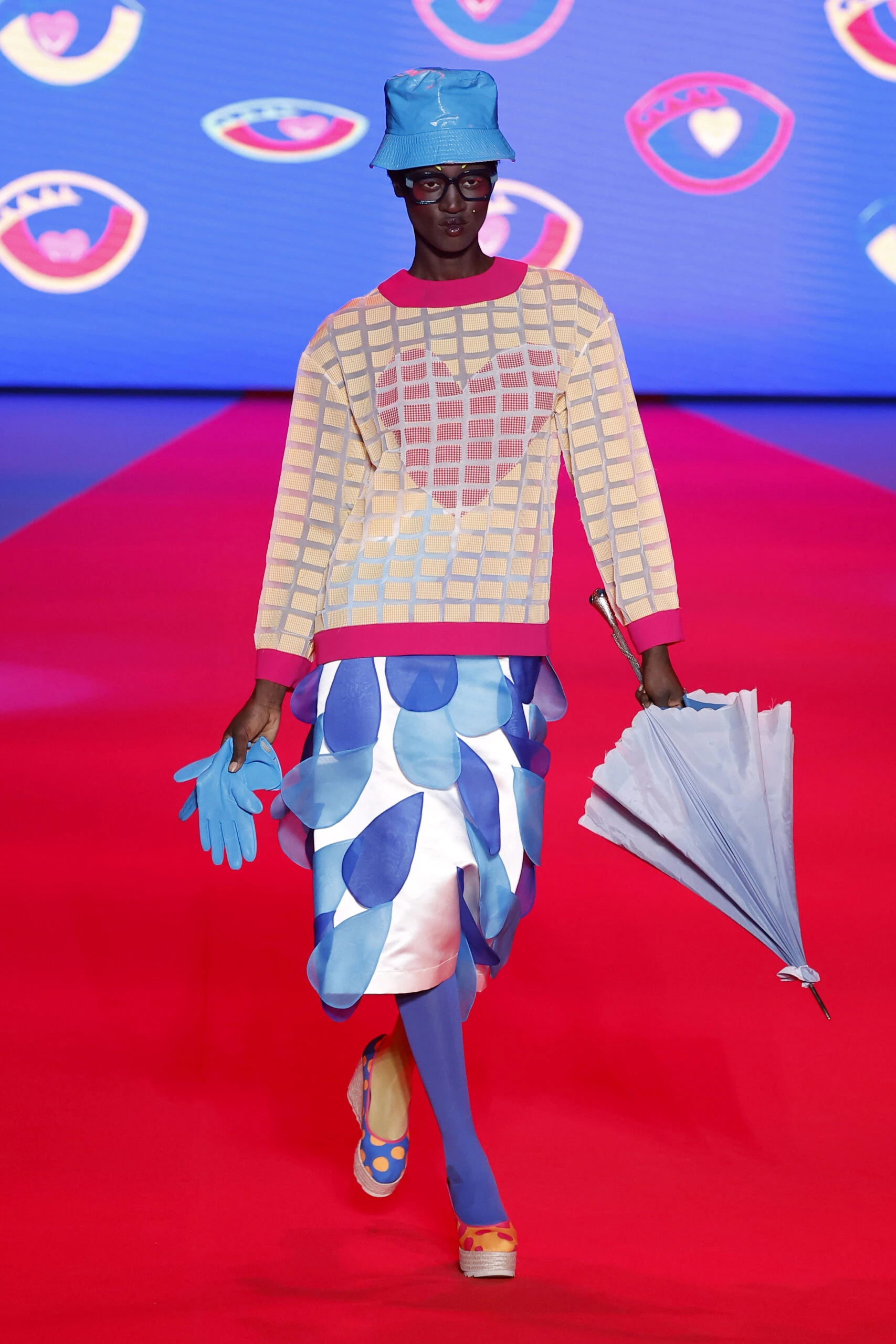 Desfile de Agatha Ruiz de la Prada en la Semana de la Moda de Madrid