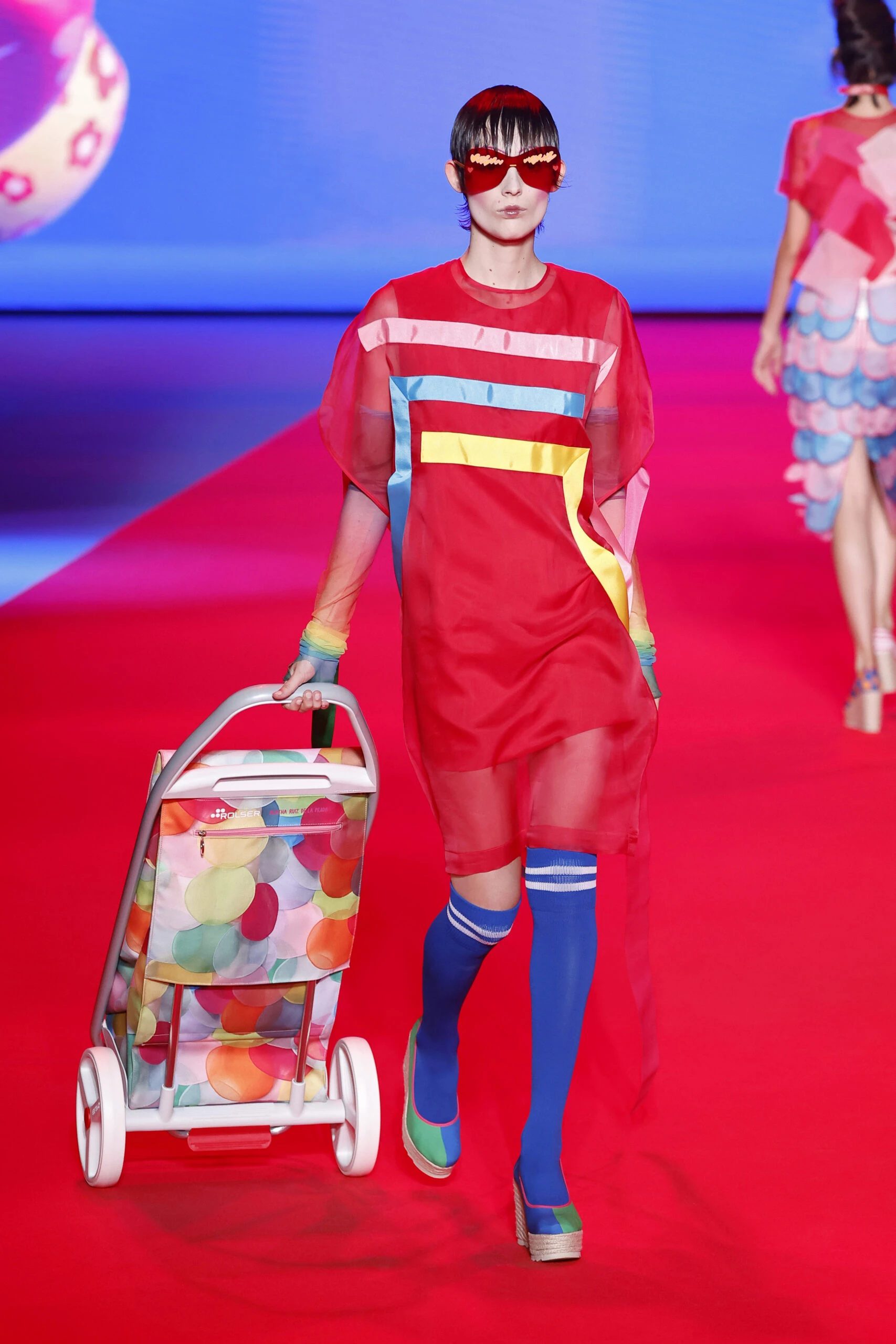 Desfile de Agatha Ruiz de la Prada en la Semana de la Moda de Madrid