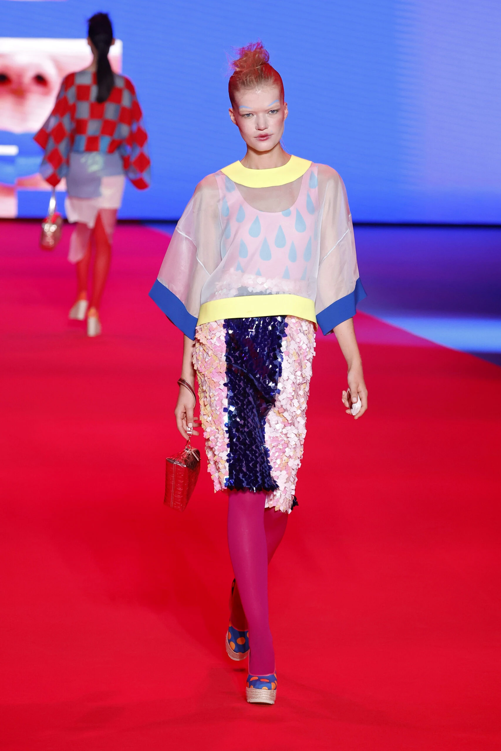 Desfile de Agatha Ruiz de la Prada en la Semana de la Moda de Madrid
