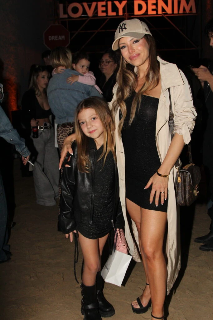 Evangelina Anderson y su hija Emma Demichelis