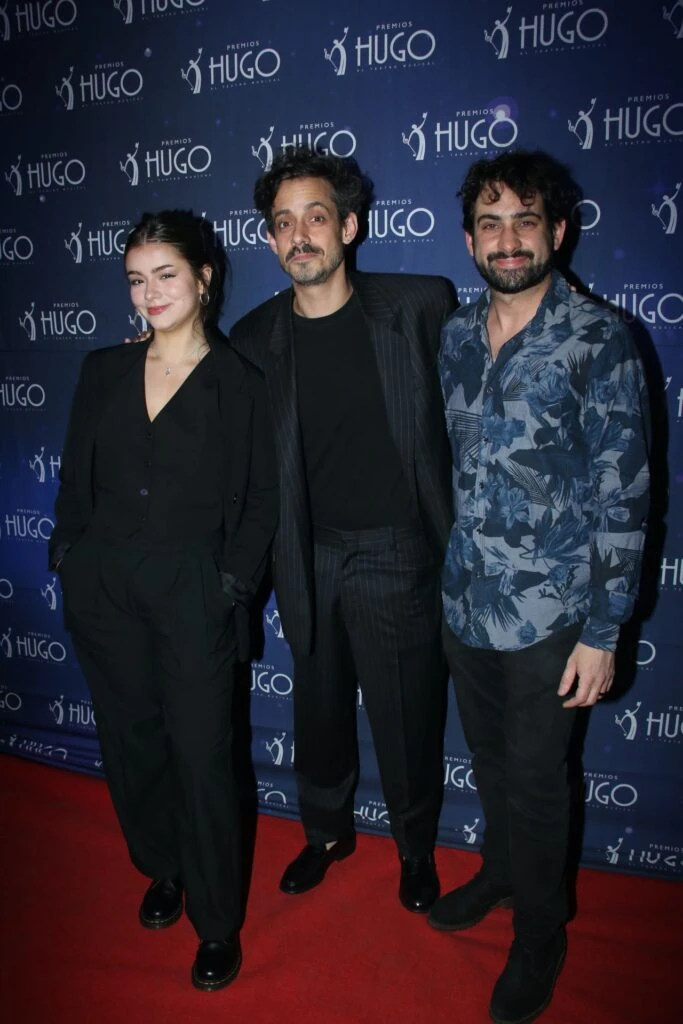 Vidriera de Laurita Fernández a Juli Poggio, los looks de los famosos en los Premios Hugo 