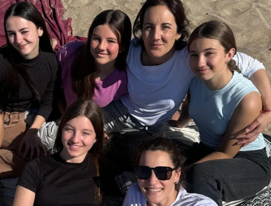 Las fotos del viaje de Indiana, Allegra y Sienna Cubero: se fueron a Cariló con su papá y Mica Viciconte