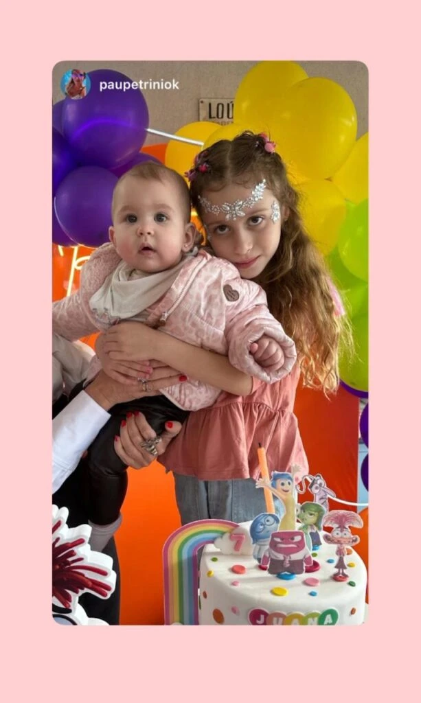 Las fotos del cumpleaños de Juana, la hija de Sandra Borghi