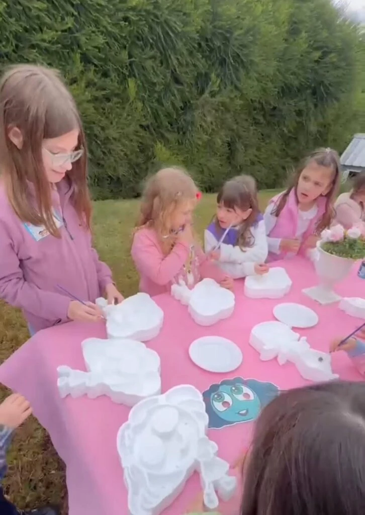 Las fotos del cumpleaños de Juana, la hija de Sandra Borghi