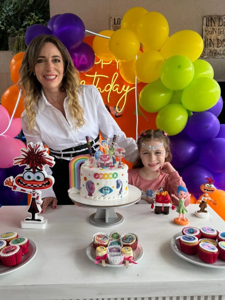 Las fotos del cumpleaños de Juana, la hija de Sandra Borghi
