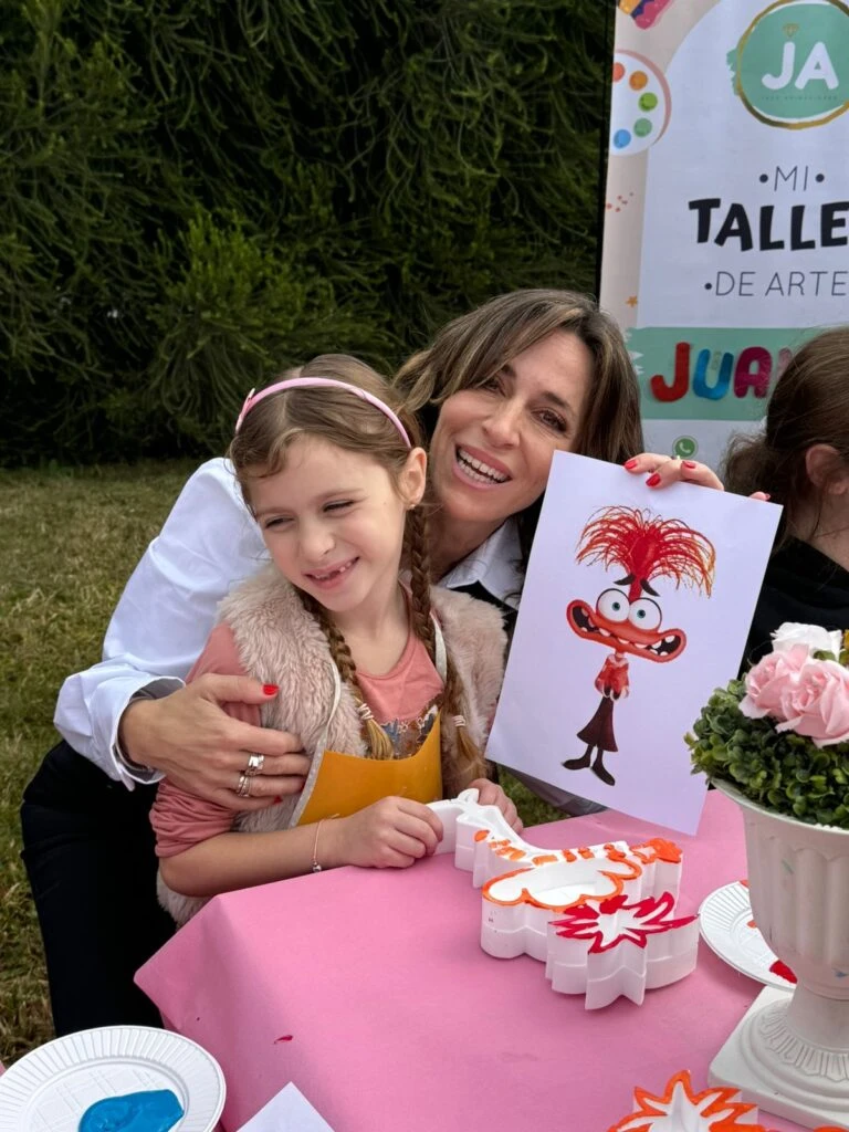 Las fotos del cumpleaños de Juana, la hija de Sandra Borghi
