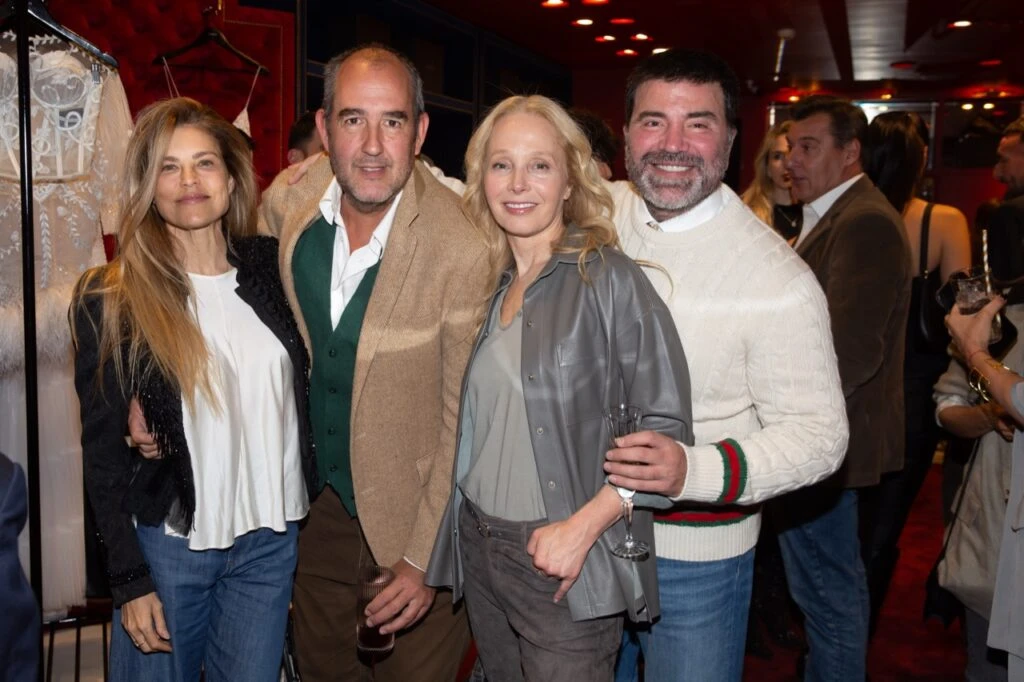 Julieta Kemble , Martin Traynor, Vero Santisteban y Javier Saiach