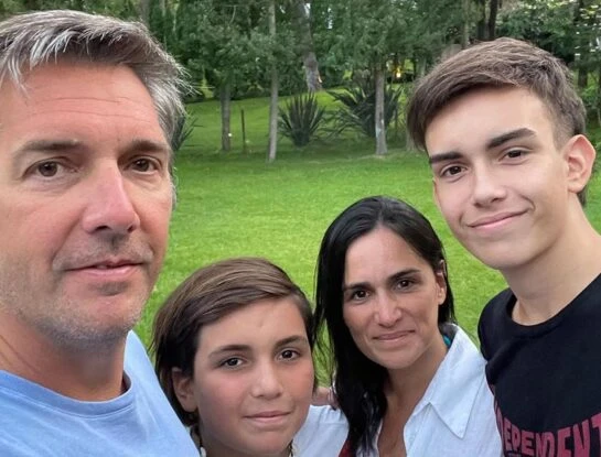 Así es la familia de Franco Mercuriali, el periodista de TN que sigue internado