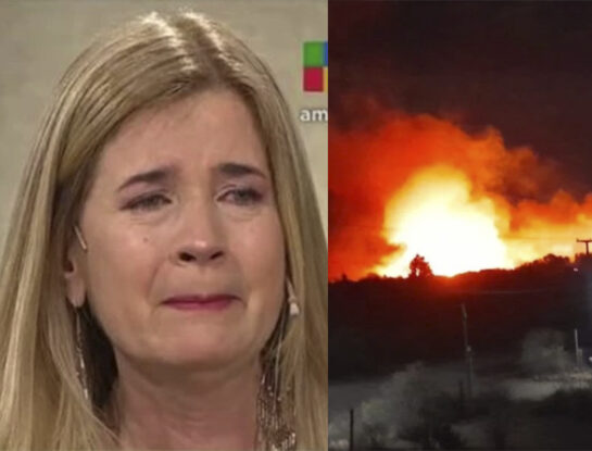 El drama de Mercedes Ninci: se incendia su casa de Córdoba, donde pasó su infancia