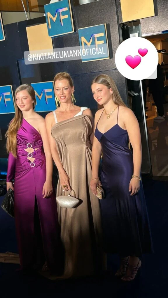 Nicole Neumann llevó el peinado más trendy en los Premios Martín Fierro