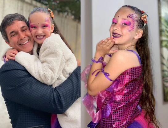 Mariano Martínez compartió el especial momento de Alma, su hija