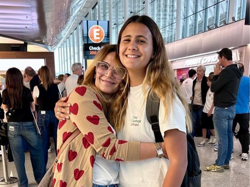 Uma, la hija de Amalia Granata, se fue del país: los motivos