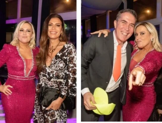 El look shiny de Pilar Smith en su cumpleaños