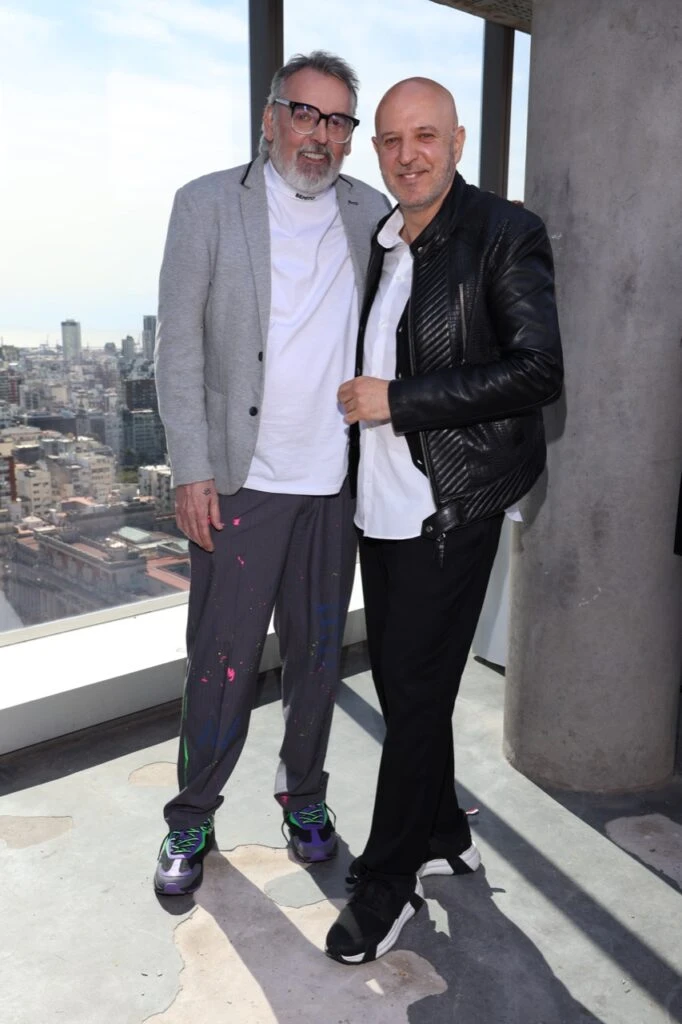 Los diseñadores Benito Fernández y Fabián Zitta.