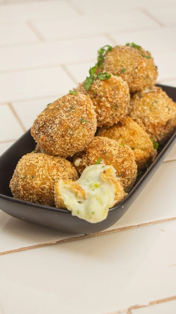 Croquetas de brócoli y queso azul