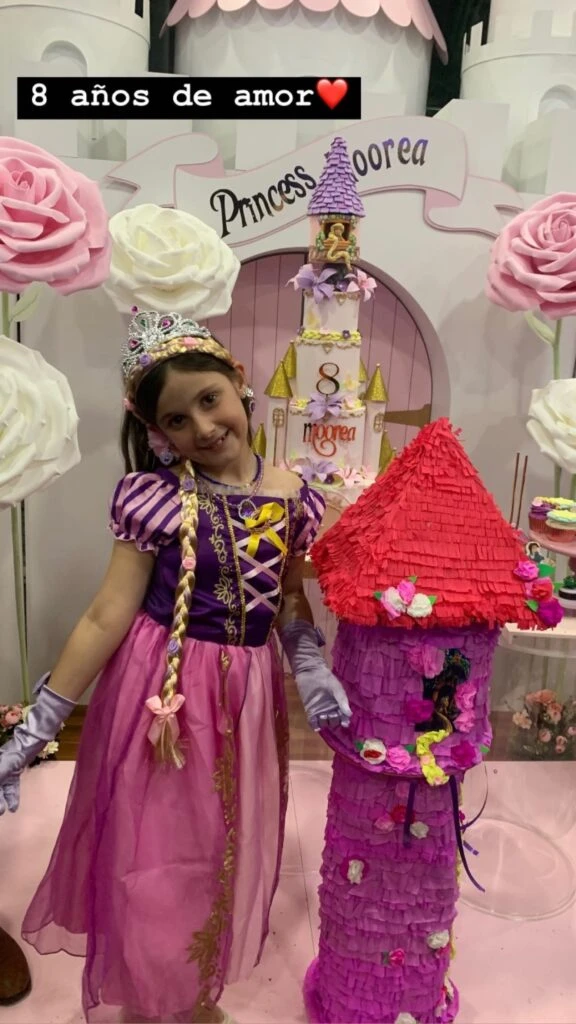 Las fotos del cumpleaños de Moorea, la hija de Floppy Tesouro
