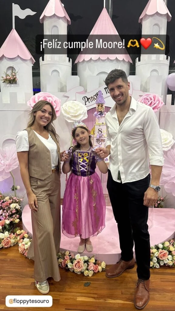 Las fotos del cumpleaños de Moorea, la hija de Floppy Tesouro