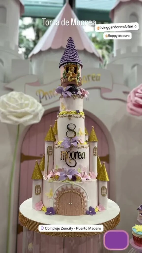 Las fotos del cumpleaños de Moorea, la hija de Floppy Tesouro