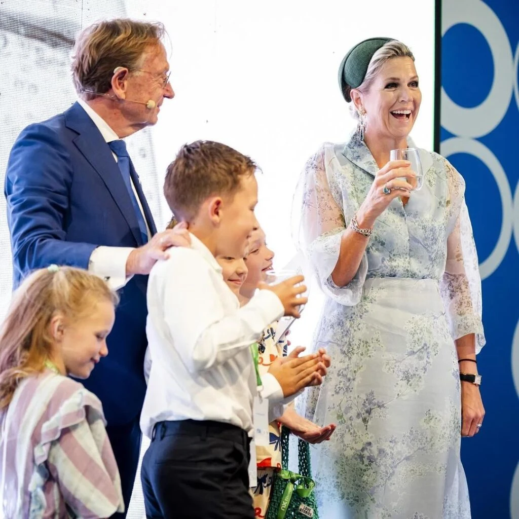 Máxima Zorreguieta look total green