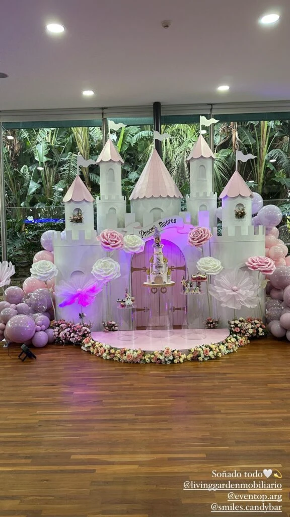 Las fotos del cumpleaños de Moorea, la hija de Floppy Tesouro