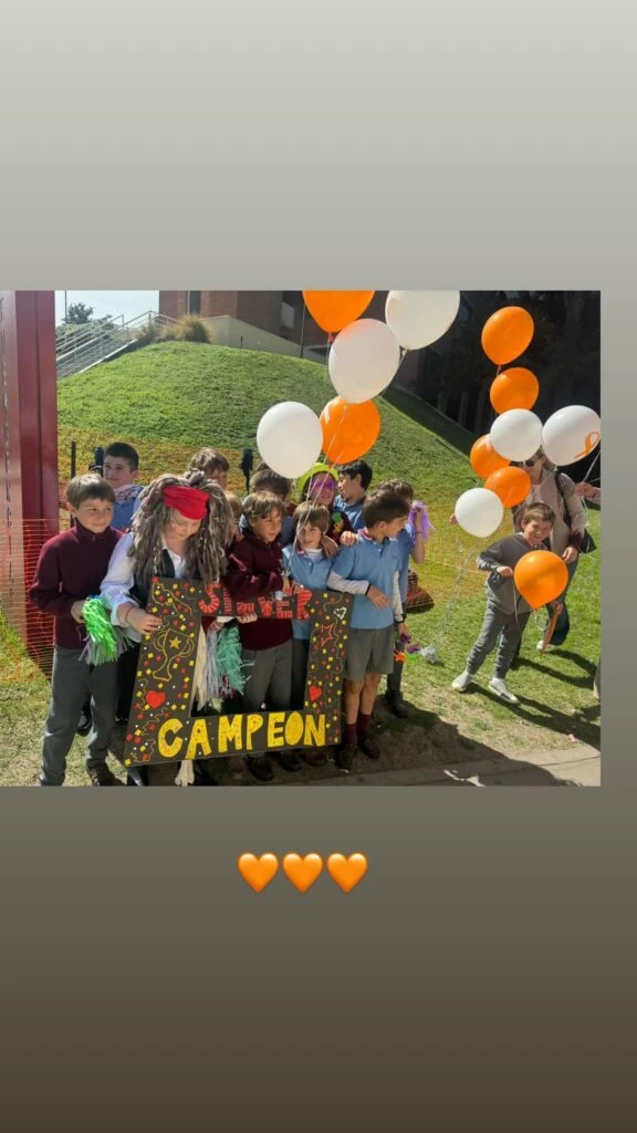 Juliana Awada compartió fotos del festejo de su ahijado Silver Catena.