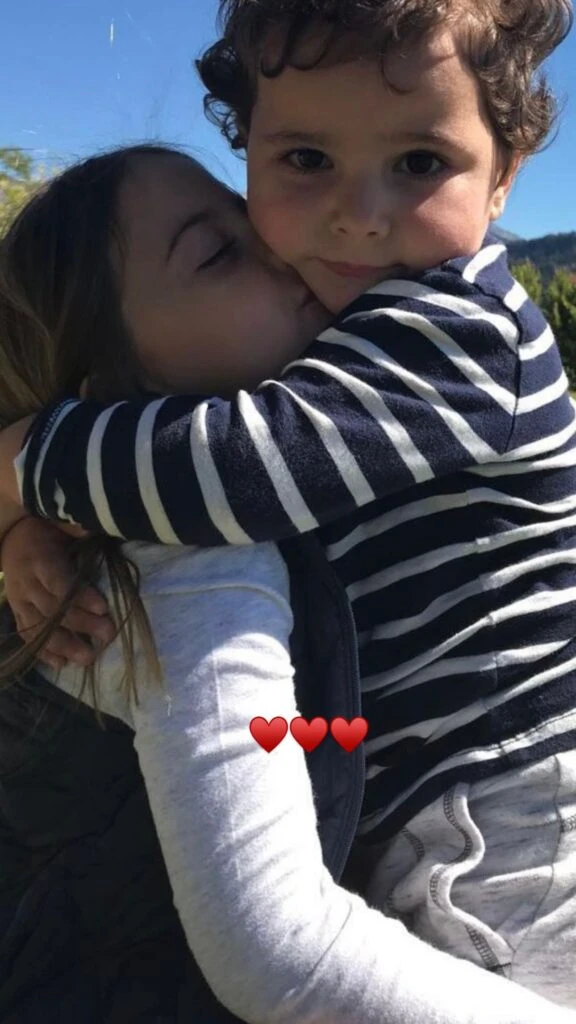 Juliana Awada saludó a su ahijado Silver en su cumpleaños