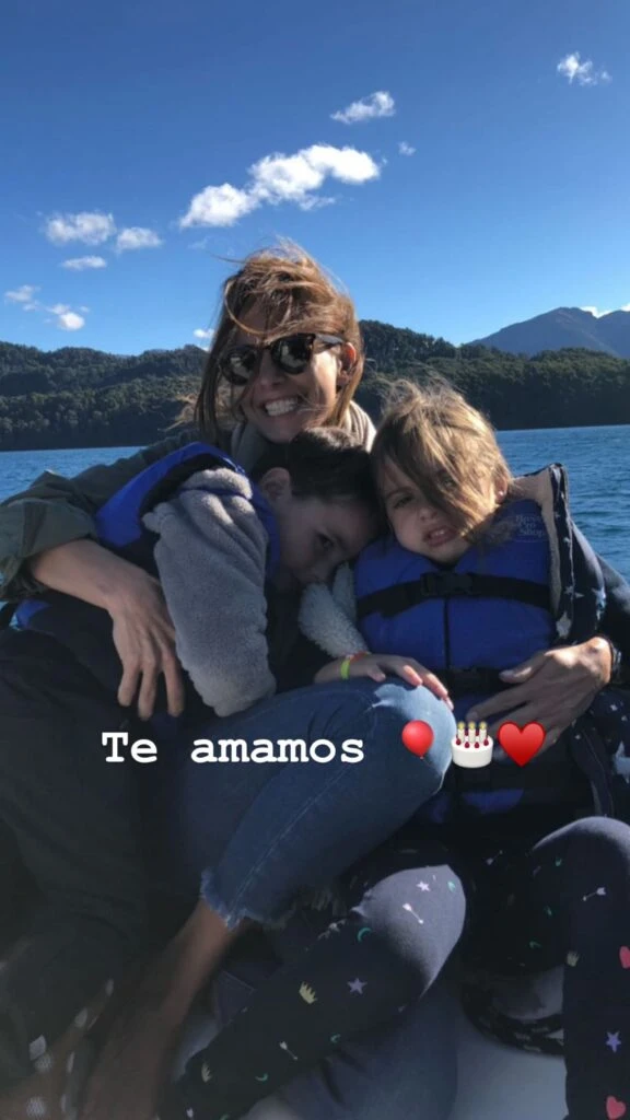 Juliana Awada saludó a su ahijado Silver en su cumpleaños