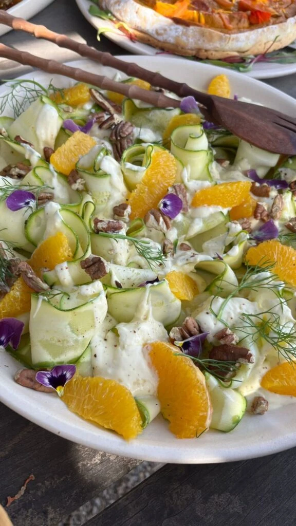 Juliana Awada en Corazonada de Areco, el restó de Paula Méndez Carreras en Areco