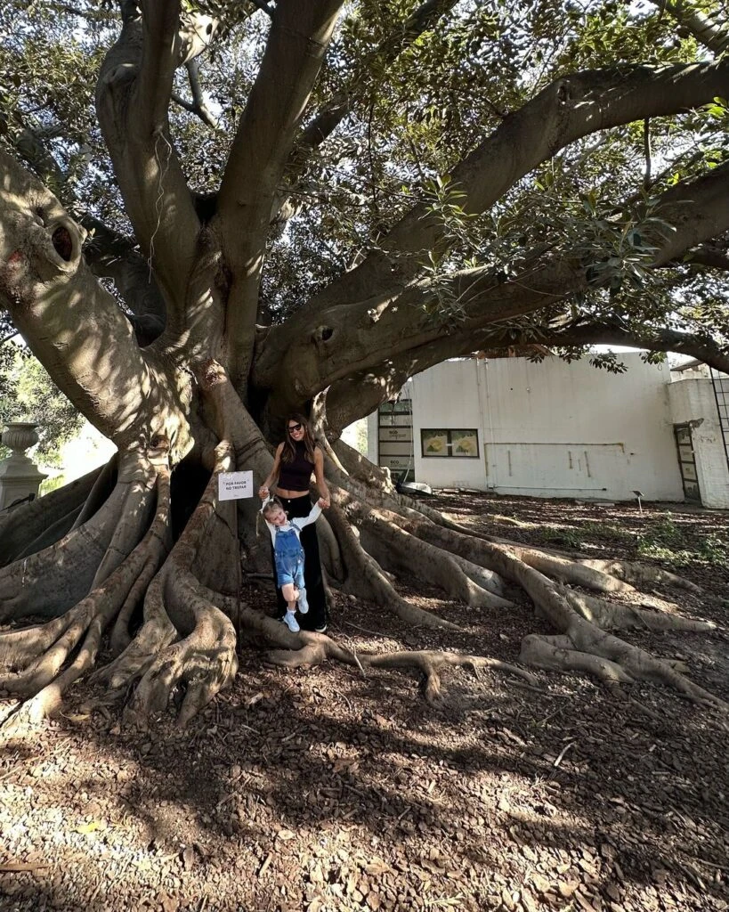 Pampita y Ana Garcia Moritan visitaron el Ecoparque de Buneos Aires