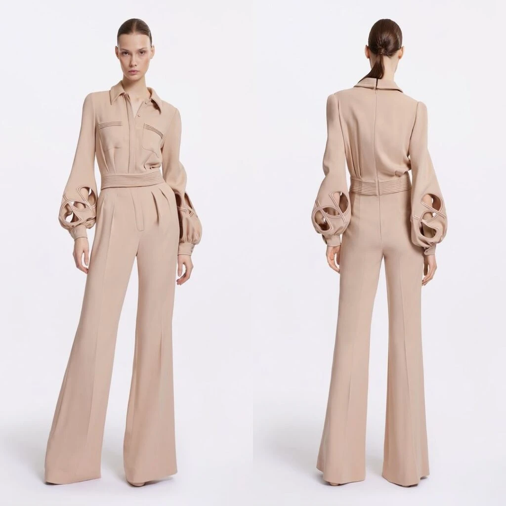 Máxima llevó un mono de Elie Saab