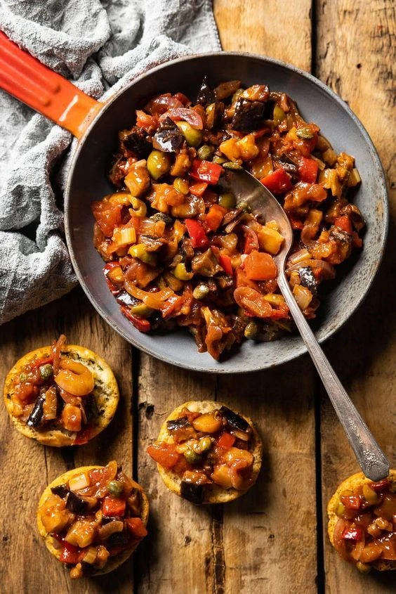 Caponata: la receta del guiso típica de la cocina siciliana