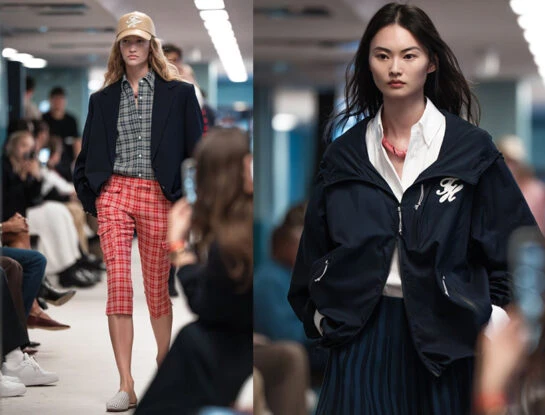 Tommy Hilfiger reinventa el estilo navy para la primavera 2025 en NYFW