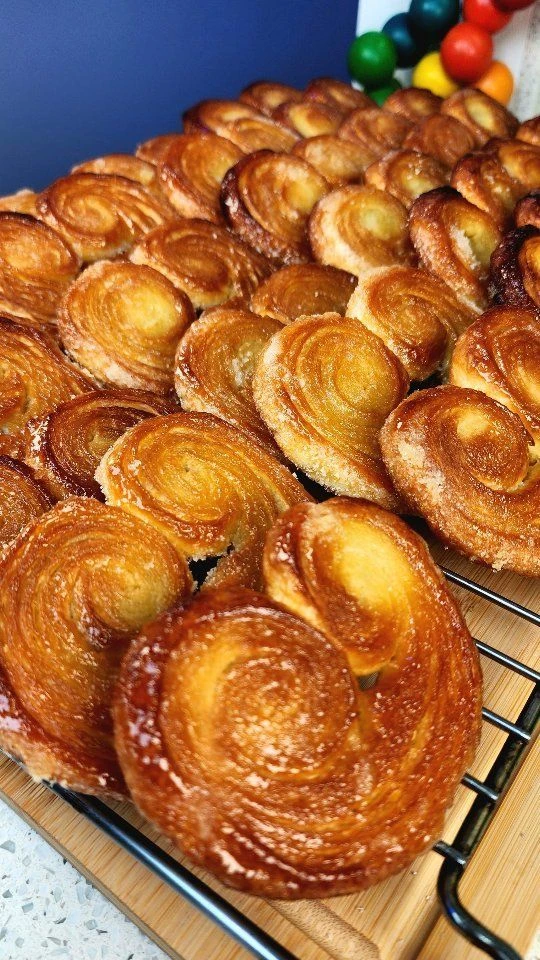 Cómo hacer palmiers: la receta de las palmeritas francesas