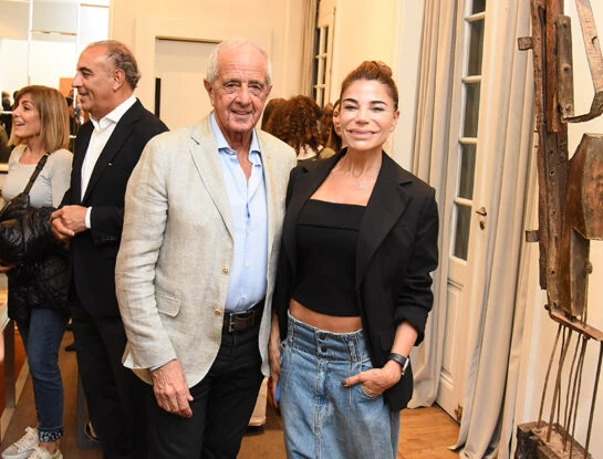 Vidriera: de Rodolfo D´Onofrio a Zulemita Menem, las fotos de los invitados a la muestra de Carmela Blanco
