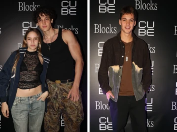 Vidriera: de India y Dante Ortega a Benicio Gravier, los famosos en el after party de Travis Scott