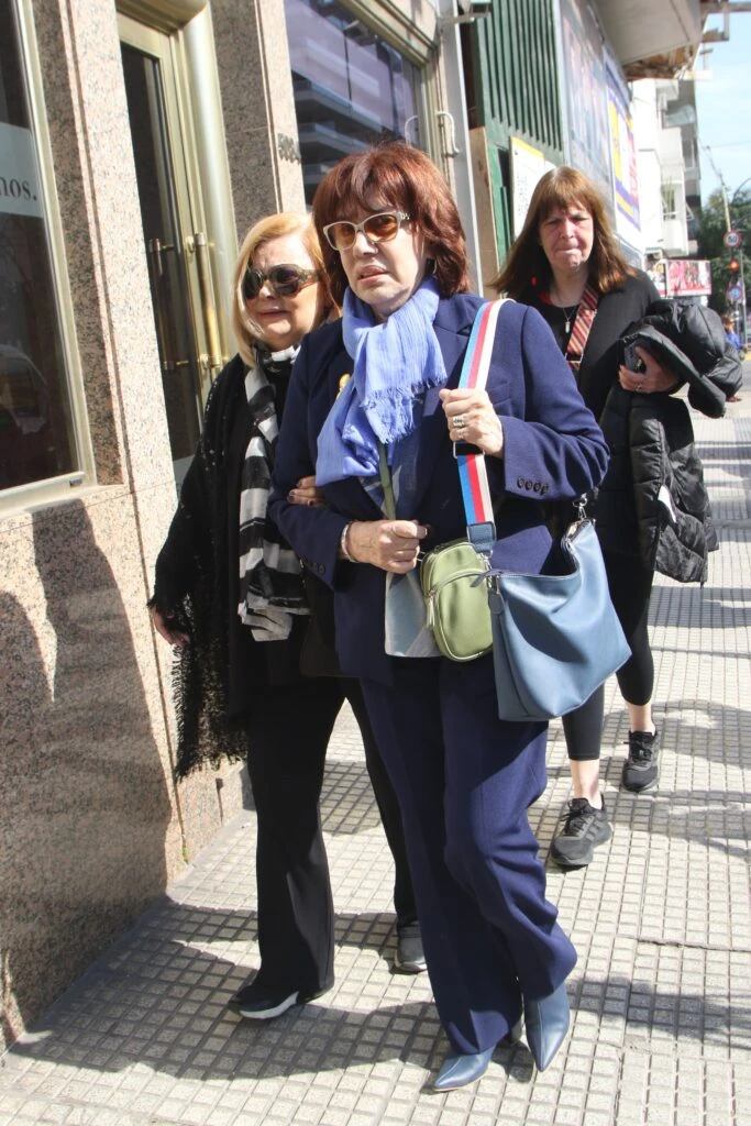 Triste adiós: las fotos de la despedida a Selva Alemán