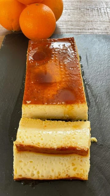 La receta del flan de naranja: no lleva azúcar