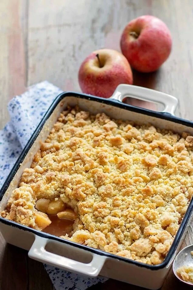 Apple crumble: la receta de Tefi Russo que sólo lleva 4 ingredientes