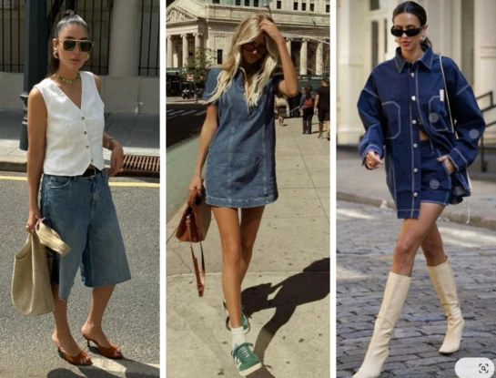 5 looks con jean que protagonizan la primavera 2024