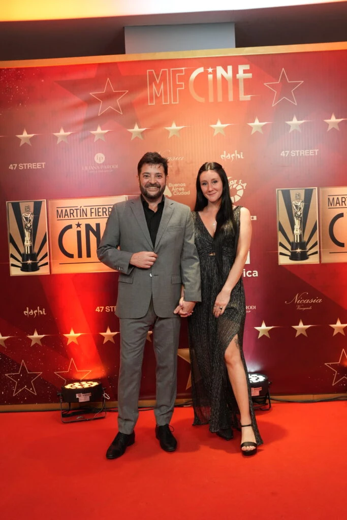 Pablo Rago y su pareja