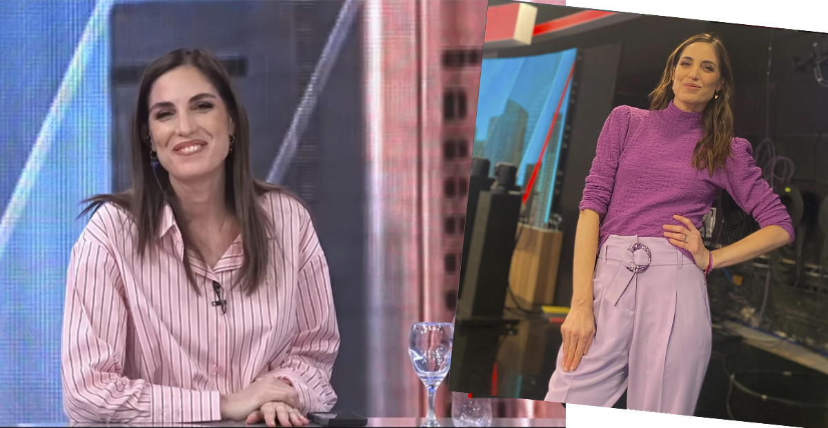Quién es Cata de Elía, la periodista que anunció al aire su ansiado embarazo de gemelas