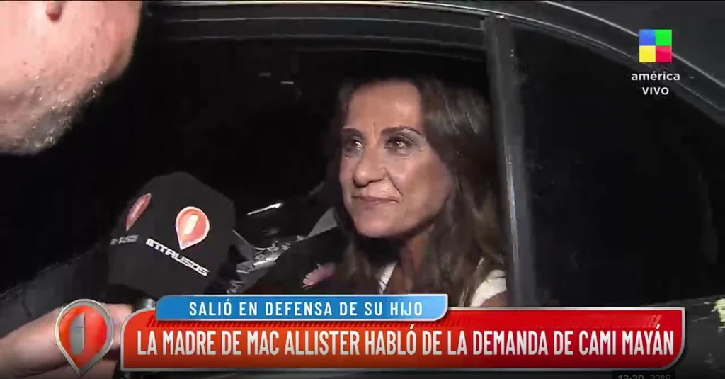 La mamá de Alexis Mac Allister, Silvina Riela, habló sobre la denuncia de Cami Mayan