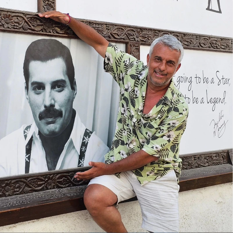 Mario Massaccesi compartió fotos de su viaje exótico a África