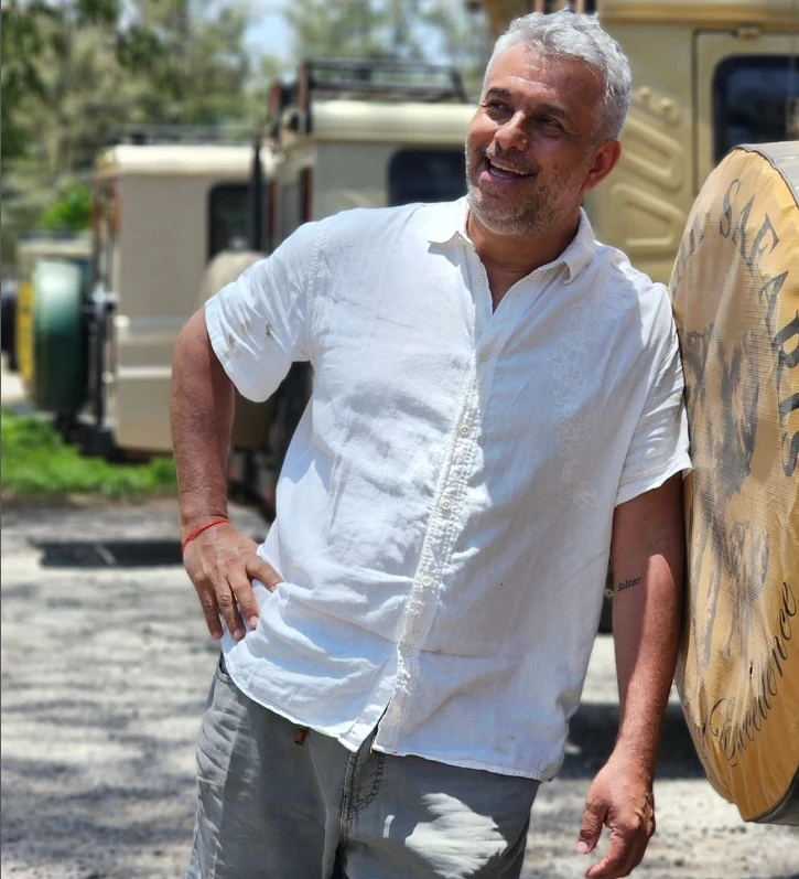 Mario Massaccesi compartió fotos de su viaje exótico a África