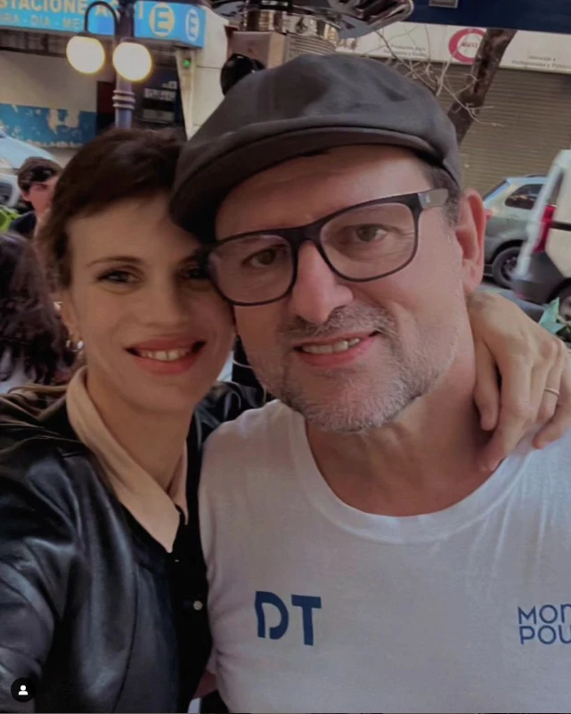 Quién es Melody Hein, la pareja de Christophe