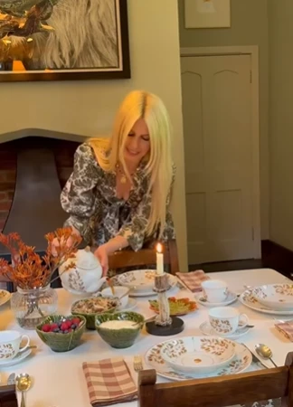 Claudia Schiffer mostró su fabulosa mansión y cómo la prepara para invitados