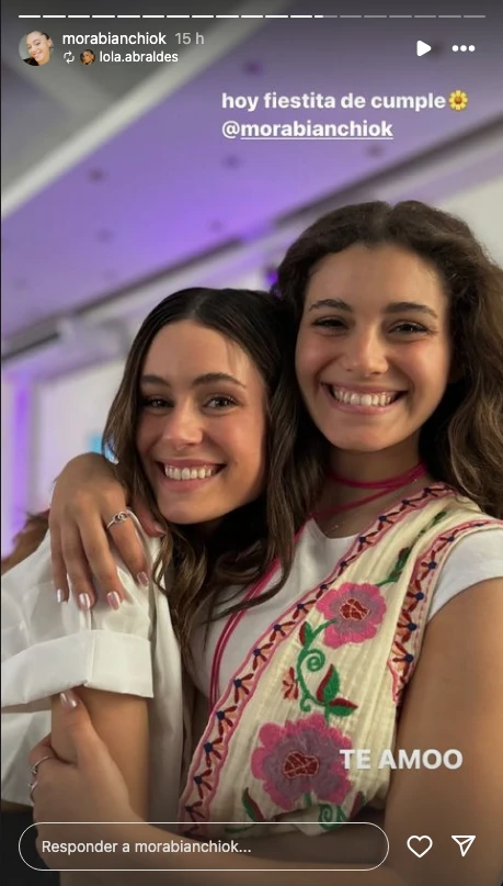 El cumpleaños de Mora Bianchi
